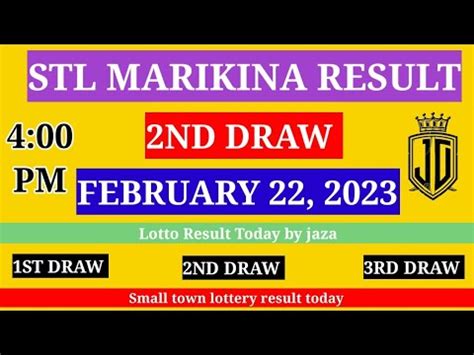 stl marikina result today